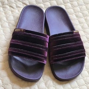 Adidas Slides - Purple Jewel